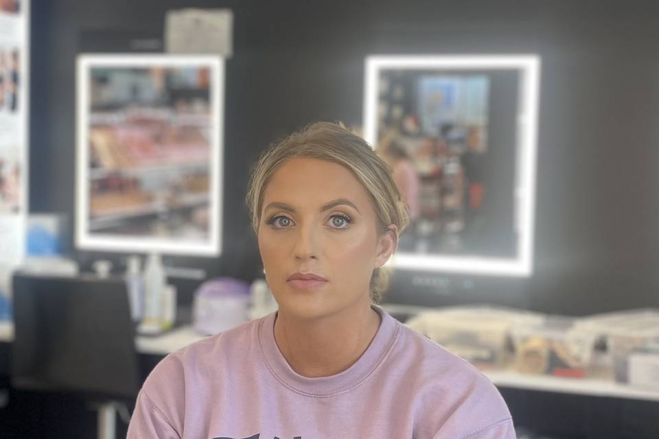Bride makeup