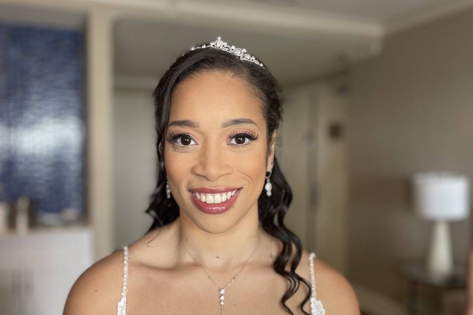 Bride makeup