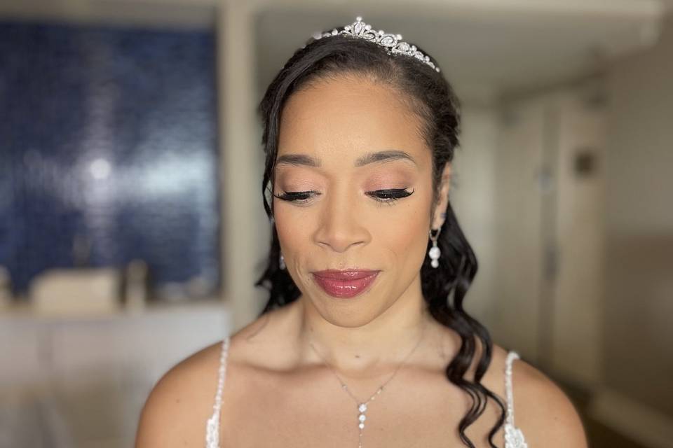 Bride makeup