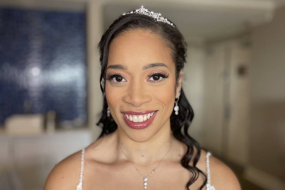 Bride makeup