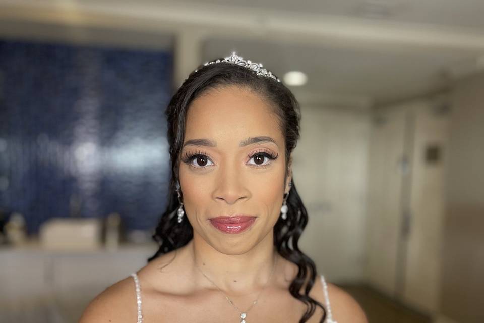 Bride makeup