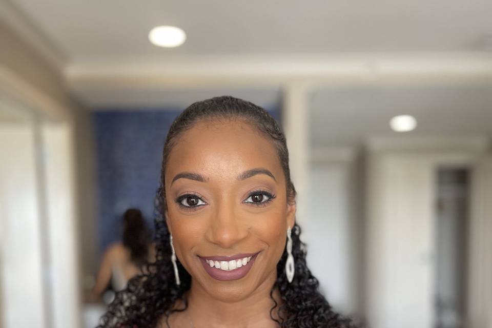 Bridesmaid makeup