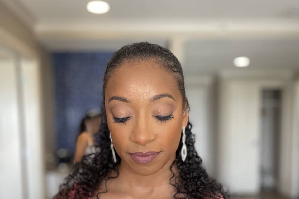 Bridesmaids makeup
