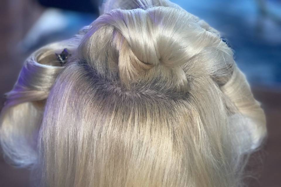 Bridesmaid hair