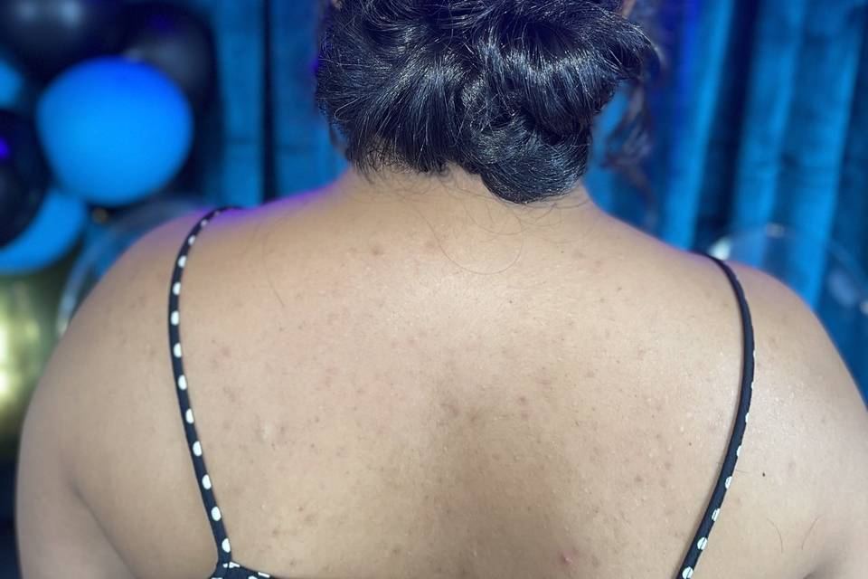 Bridesmaid hair