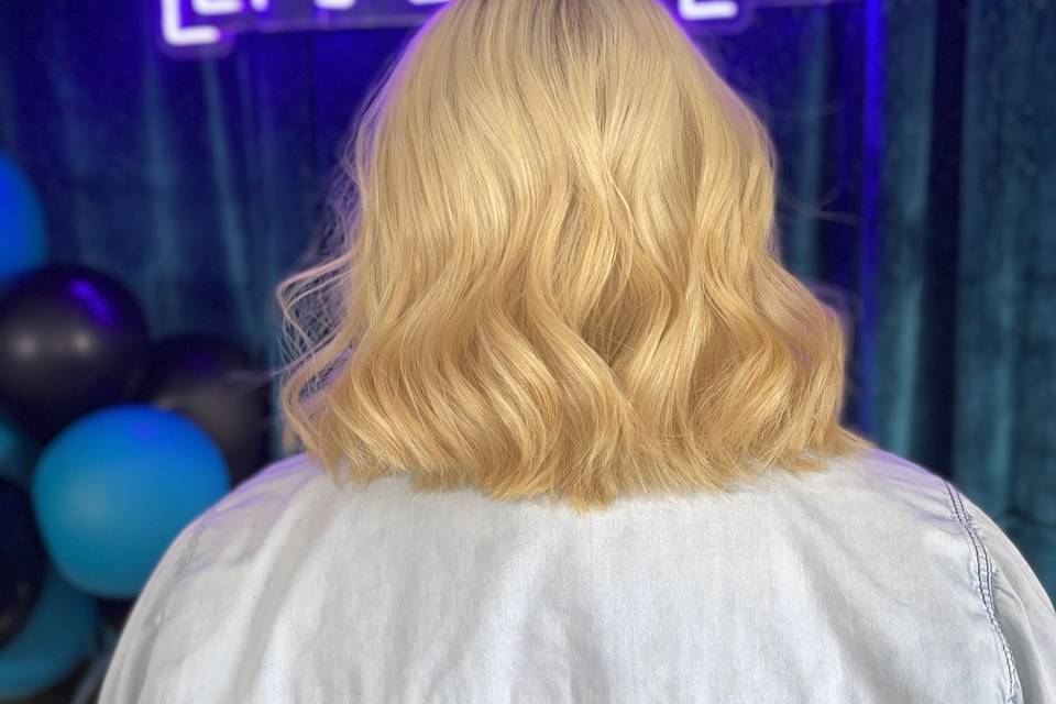 Bridesmaid hair