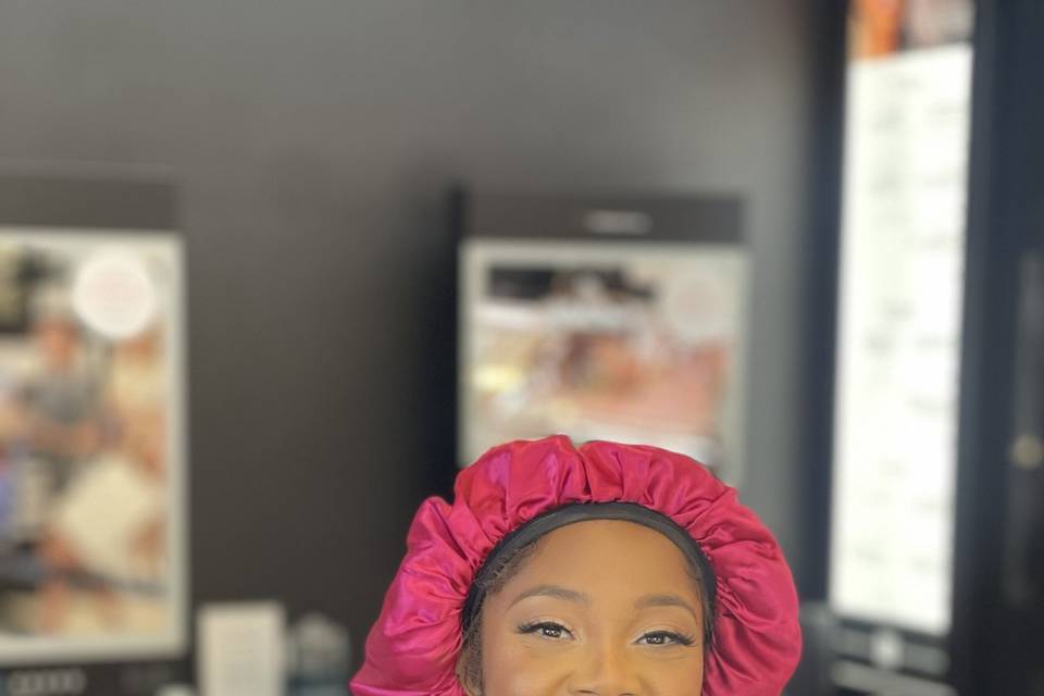 Bride makeup