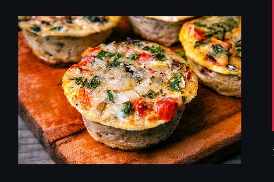Vegetable egg muffins