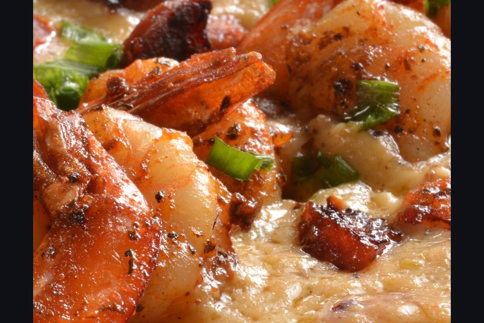 Cajun shrimp and grits