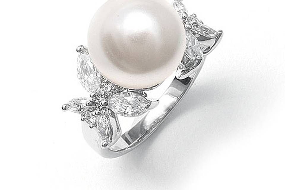 Aponi Pearl Wedding Ring