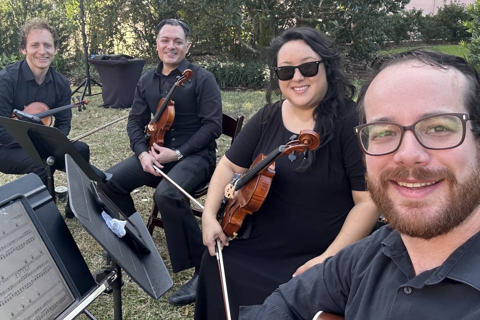 String Quartet at Casa Feliz