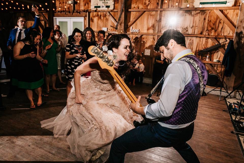 Rockstar wedding