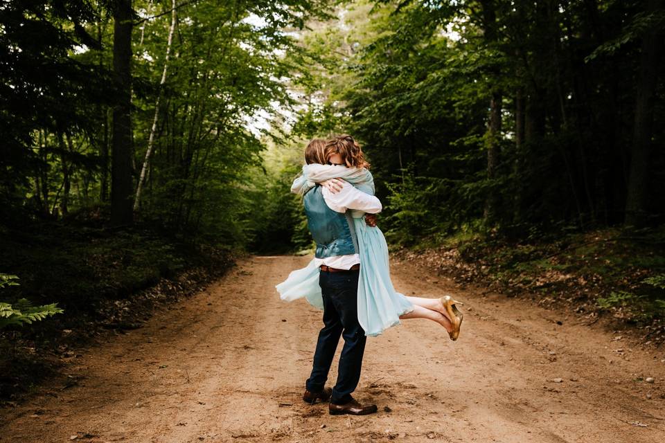 Backyard Elopement