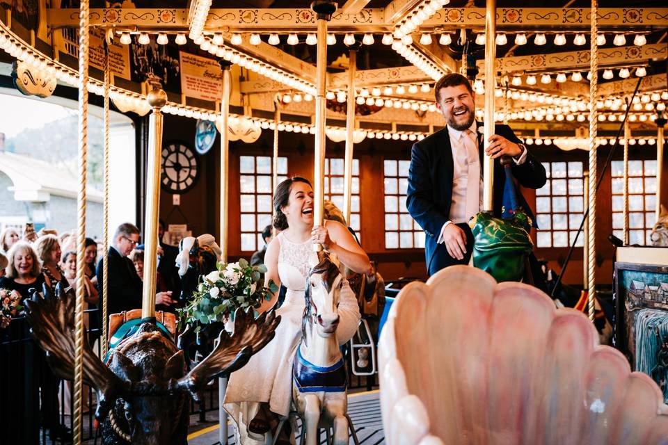 Carousel wedding