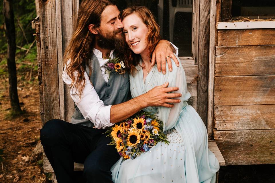 Backyard Elopement