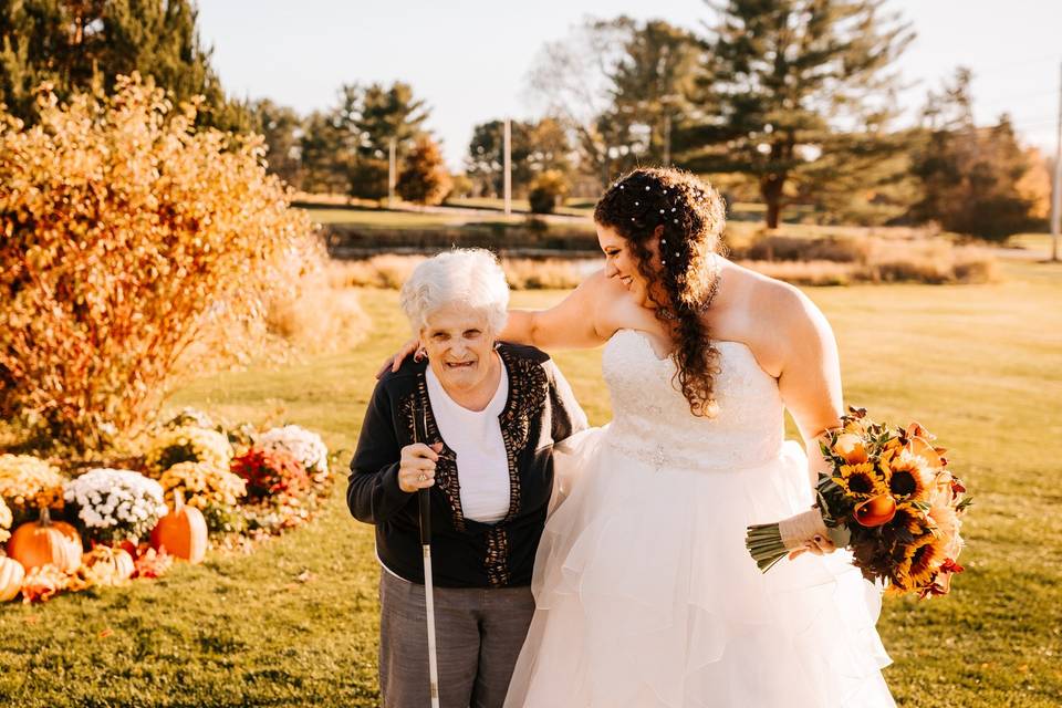 Grandmother and Bride