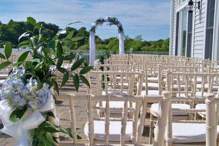 Ceremony on the Terrace