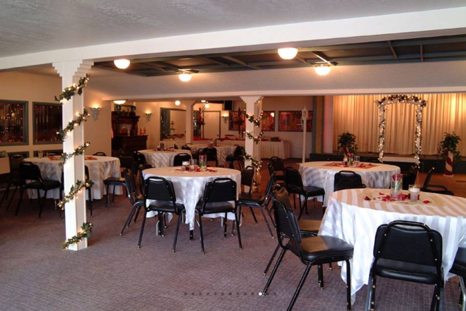 Wedding reception venue