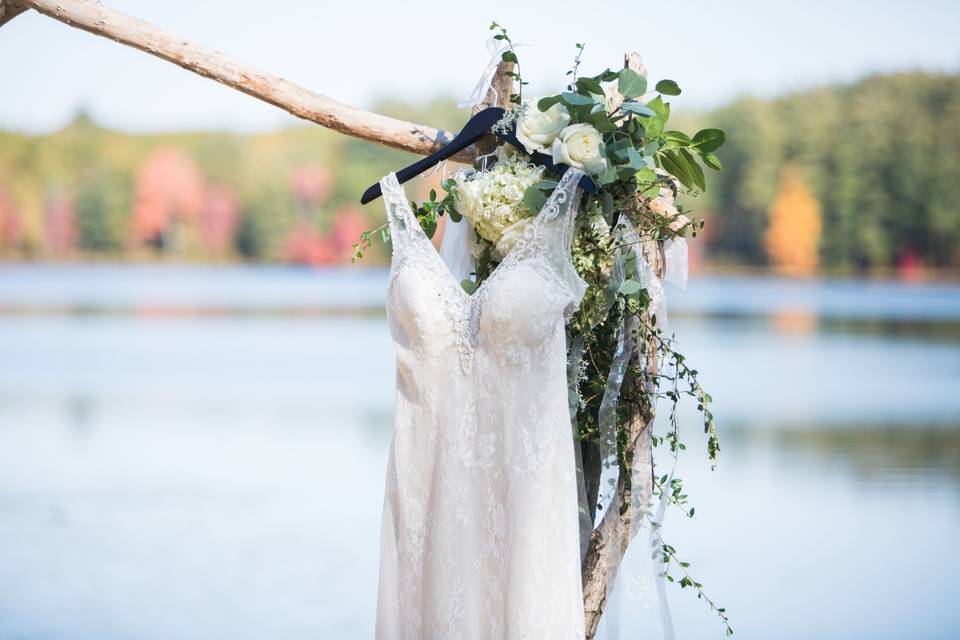 Bridal Dress Hanging