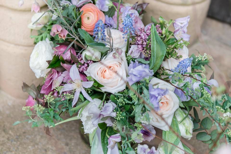 Delicate floral arrangement