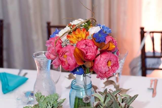 Flower centerpiece