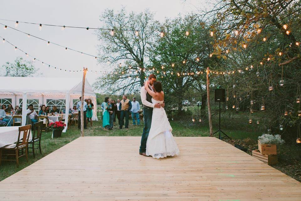 Couple dancing