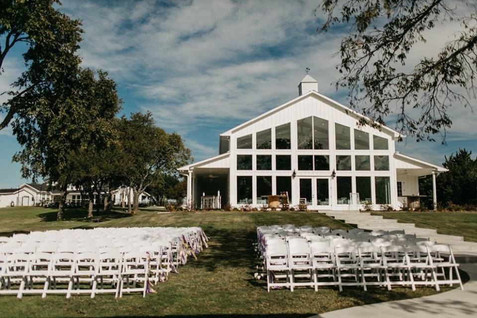 Outdoor wedding