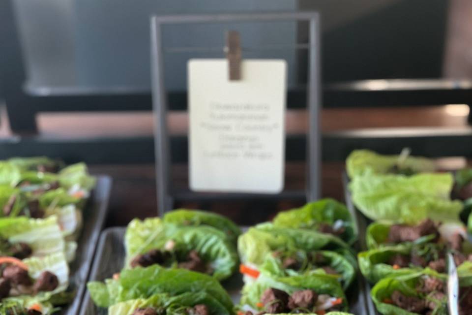 Wagyu Steak Lettuce Wraps