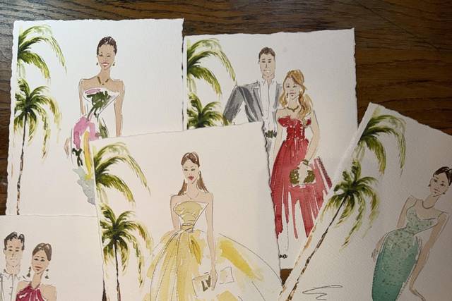Wedding illustration