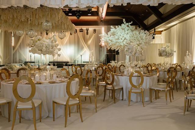 White Wedding Reception