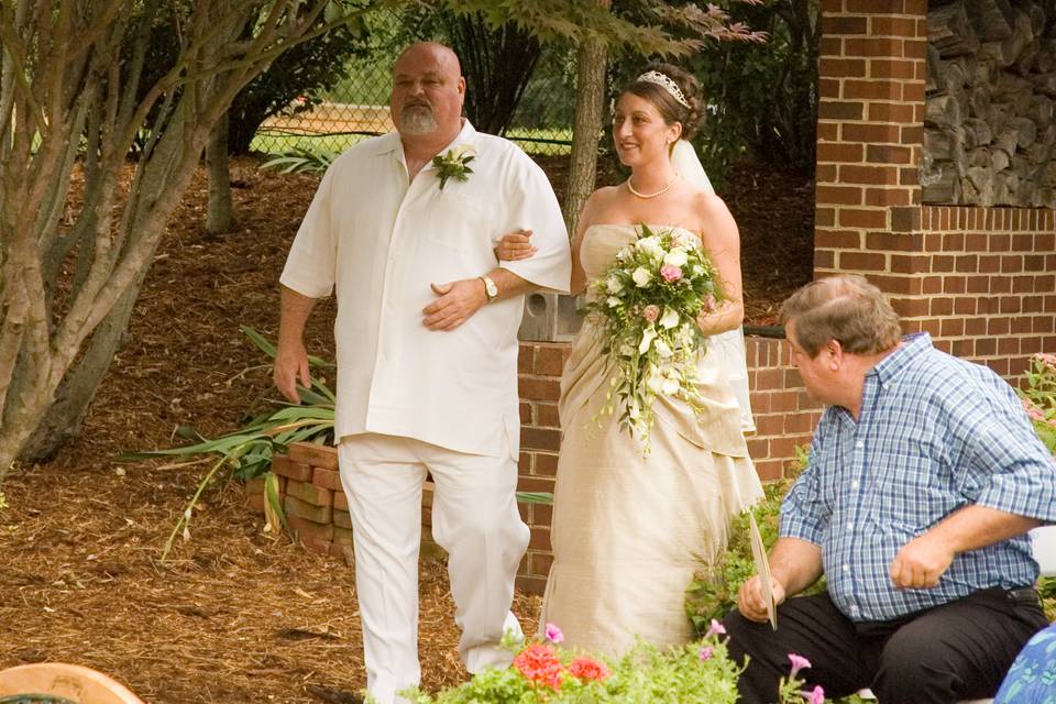 Bride + Dad Enter Ceremony