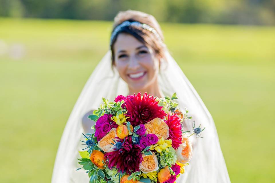 Stunning Bride at Barn!