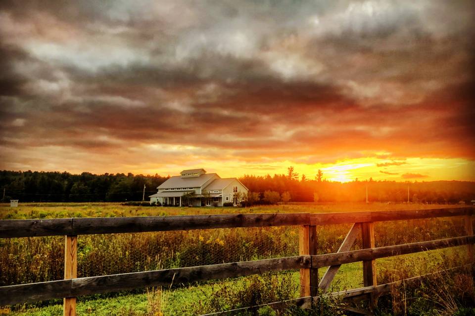 Barn Sunset