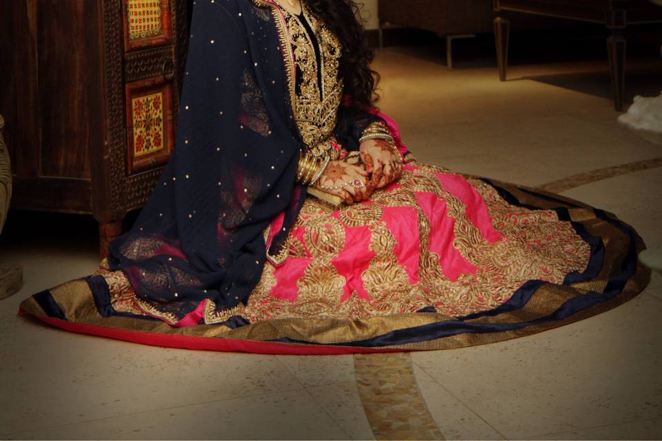 Asian wedding Dress