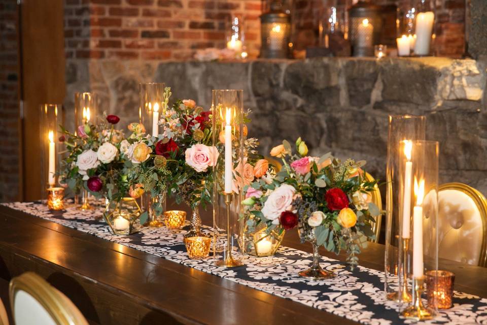 Long Table Centerpiece