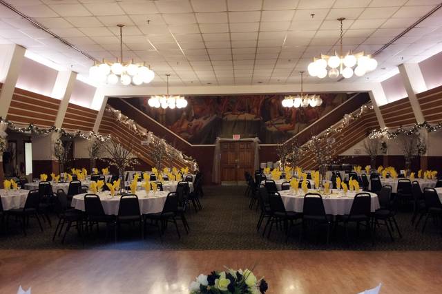Wedding table setup