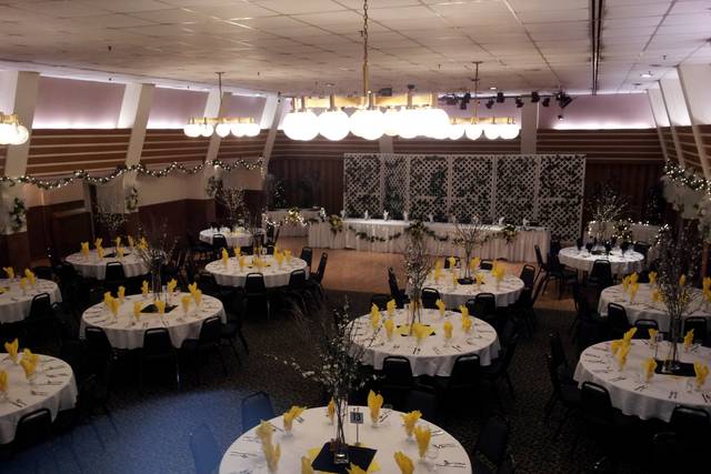 Wedding table setup