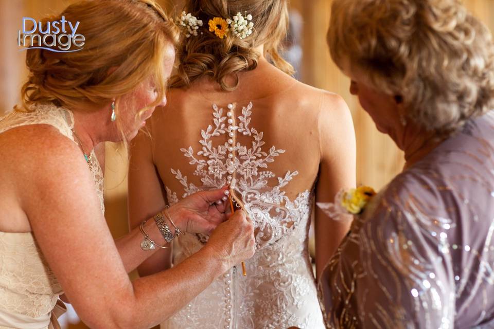The details of the dress