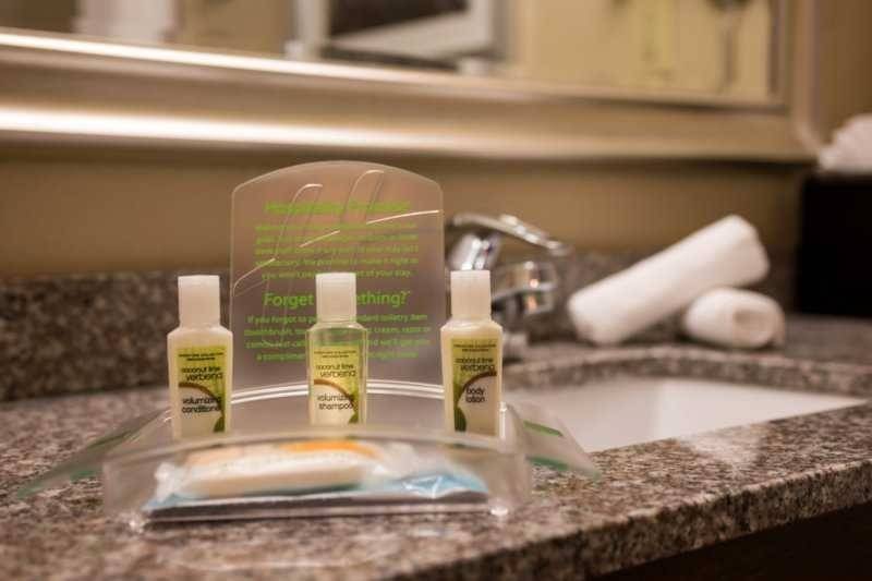 Complimentary amenities for guests