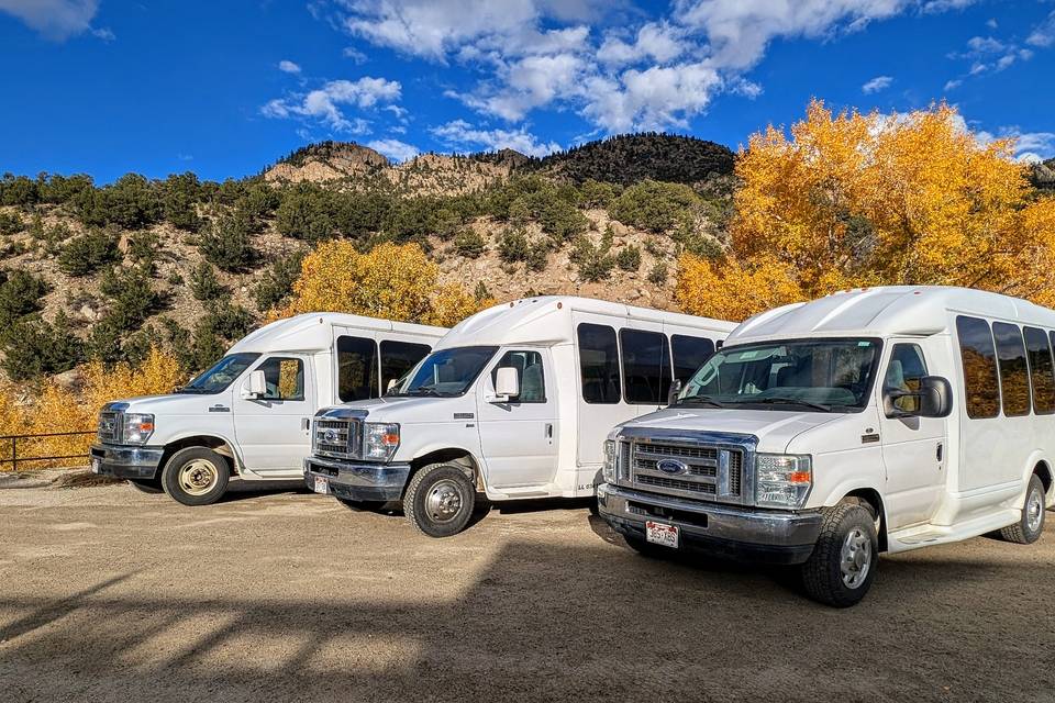 Colorado Adventure Tours- Wedding and Group Event Transportation