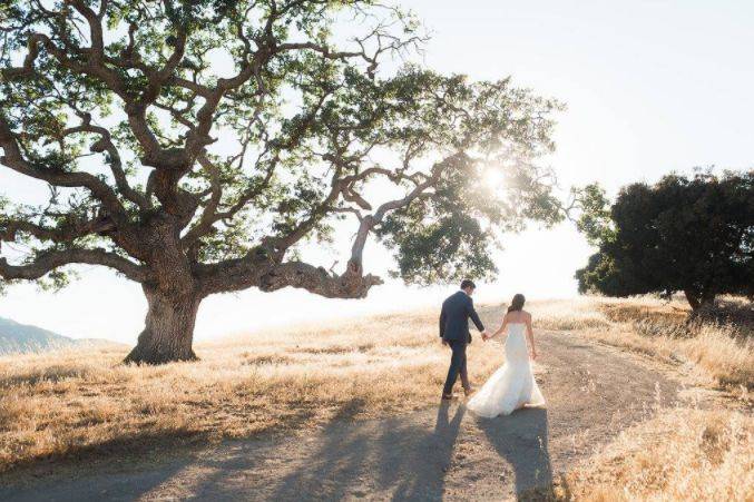 Couple walking