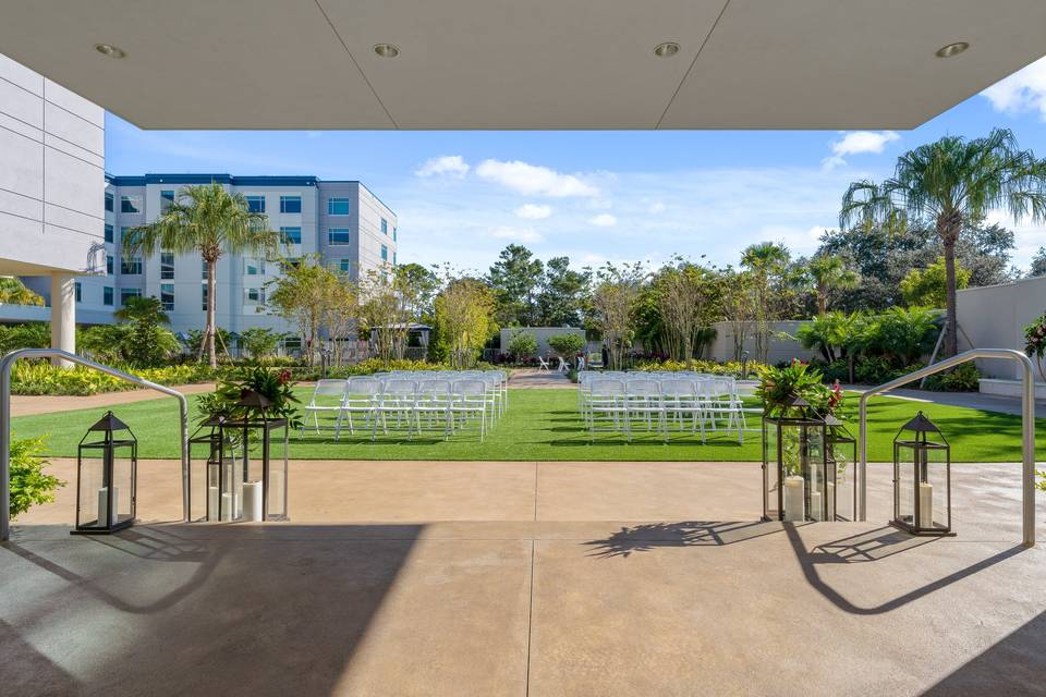 Ceremony on the Lawn