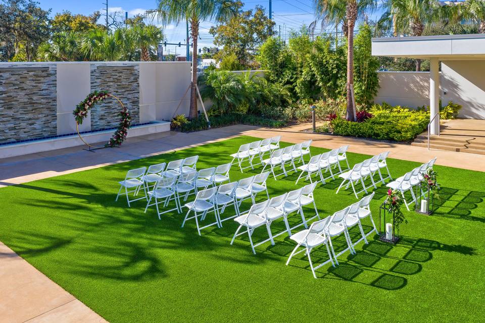 Ceremony on the Lawn