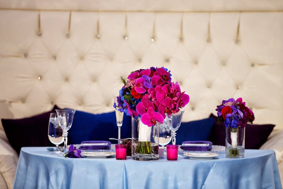 Luxurious Sweetheart table