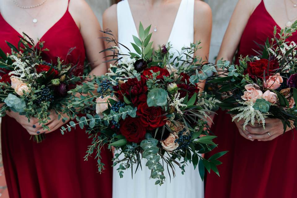 September Wedding Bouquets