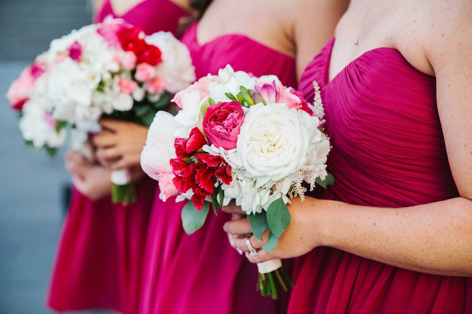 Raspberry Spring Bouquet