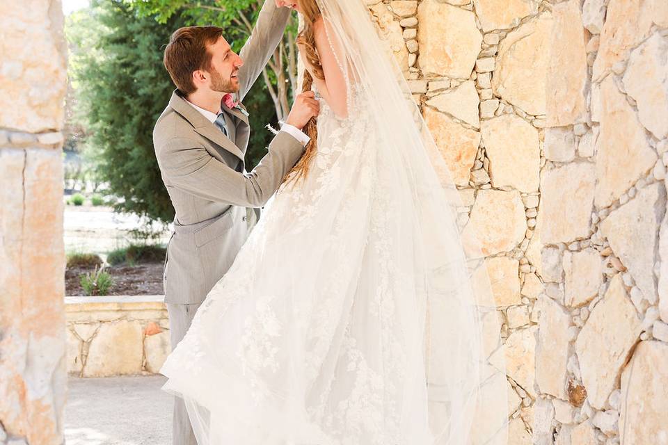 Bride and groom