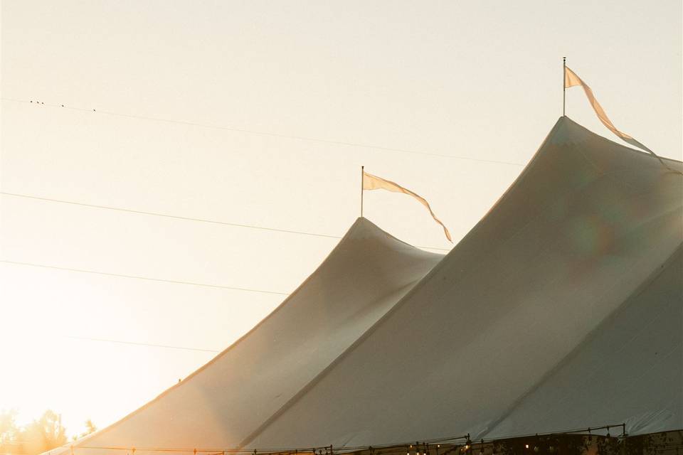 OBX Wedding tent First Colony