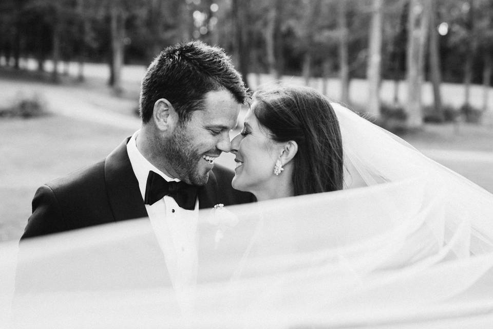 Bride and groom portraits