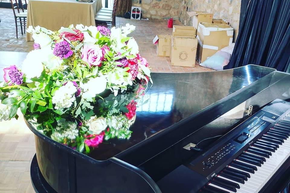 Beautiful wedding solo piano